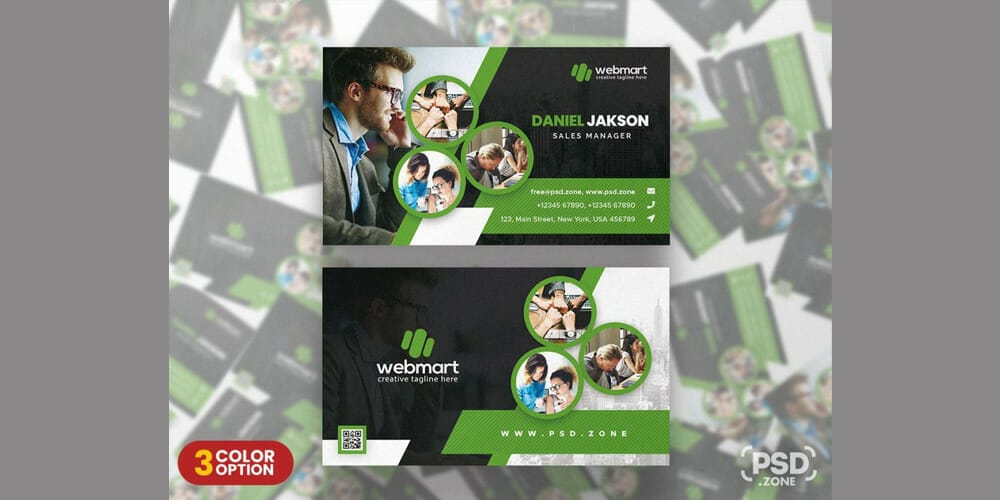 100+ Free Business Cards PSD 164 Multipurpose Designer Business Card