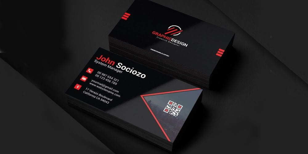 New Business Card Template PSD