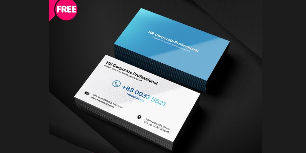 100+ Free Business Cards PSD 452 Personal Business Card PSD