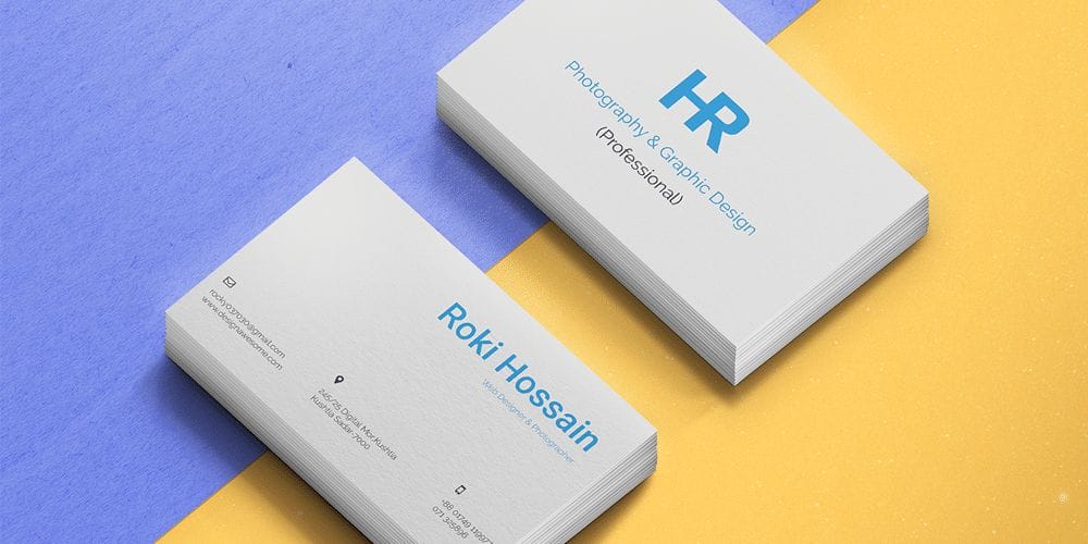100+ Free Business Cards PSD 453 Personal Business Card PSD