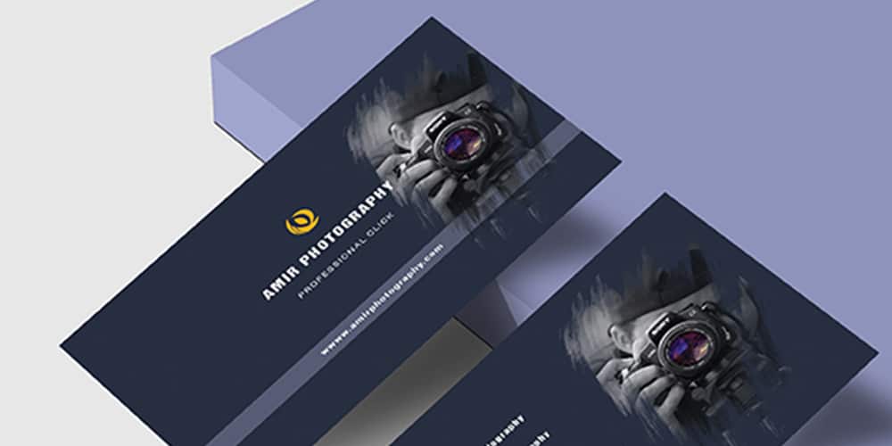 Photography Business Card PSD