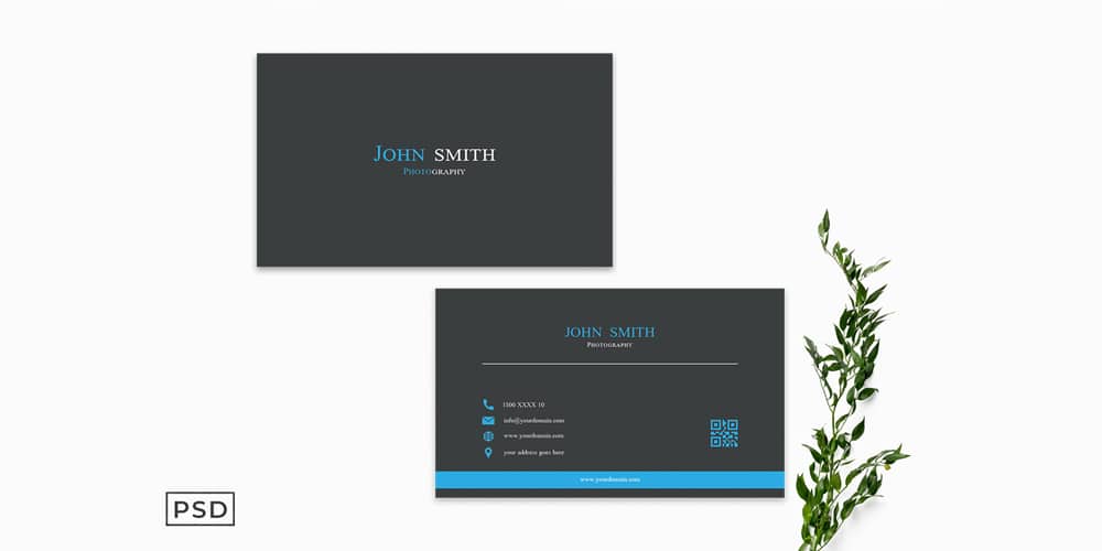 100+ Free Business Cards PSD 75 Photography Business Card Template