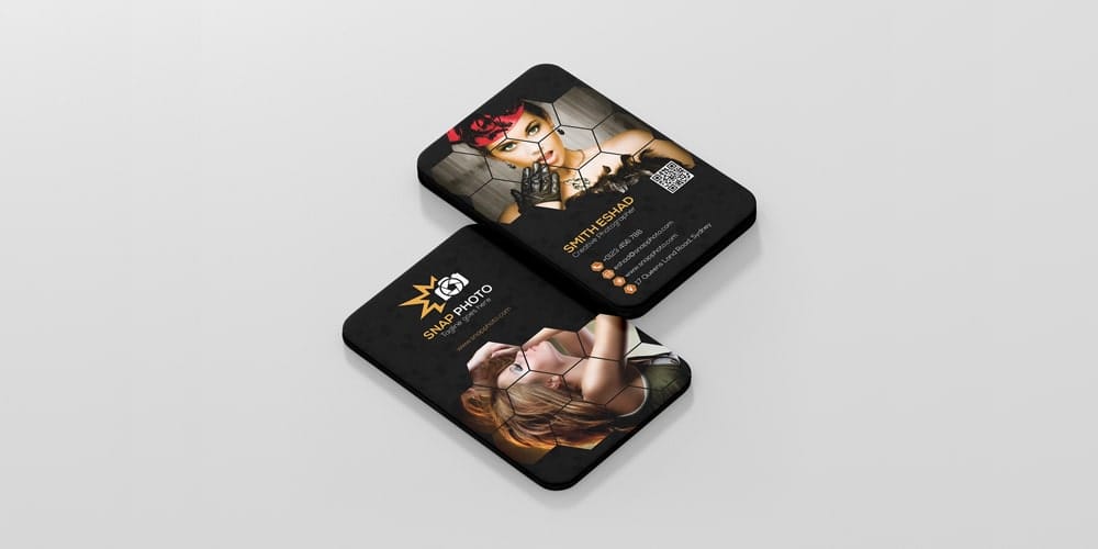 Photography Business Card Template PSD