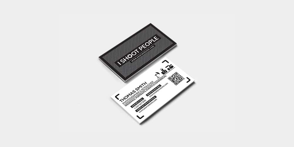 Photography Business Card Template PSD