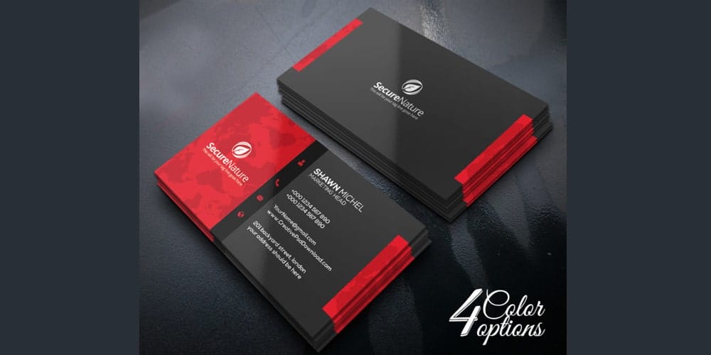 100+ Free Business Cards PSD 261 Premium Corporate Business Card PSD