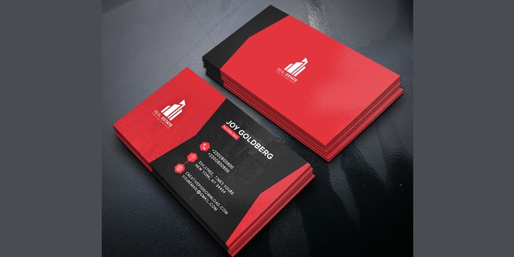 100+ Free Business Cards PSD 108 Real Estate Business Card PSD