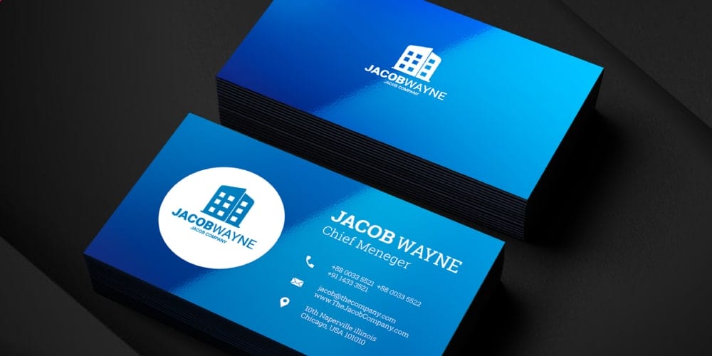 Real Estate Business Card PSD