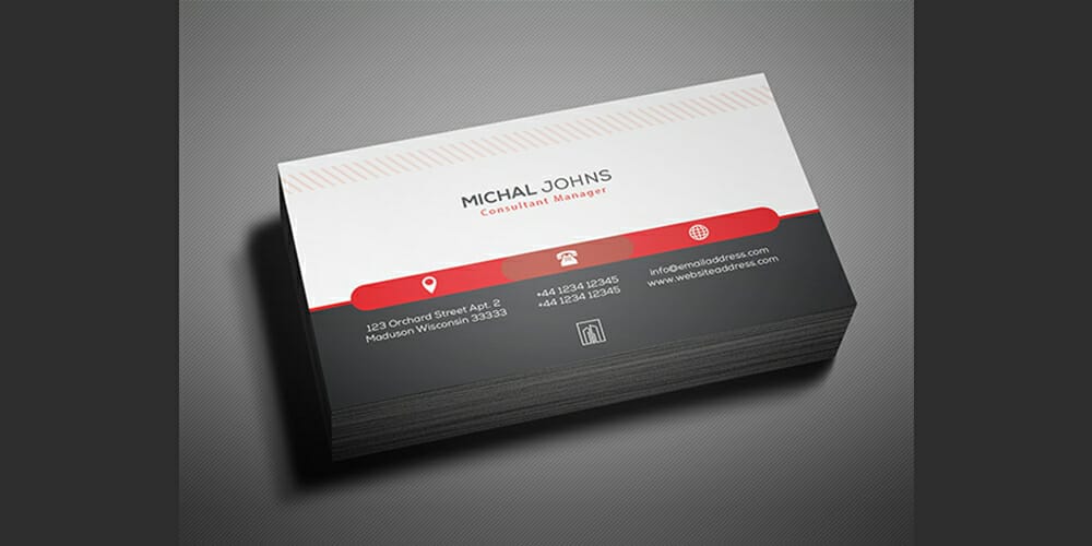 100+ Free Business Cards PSD 105 Real Estate Business Card Template