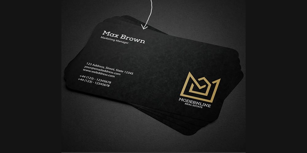 Real Estate Business Card Template