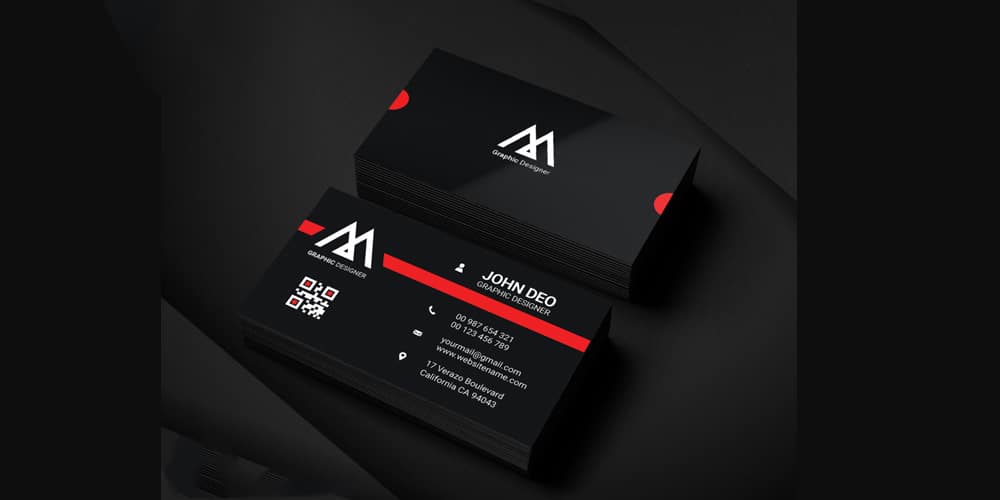 100+ Free Business Cards PSD 145 Sample Graphic Designer Business Card