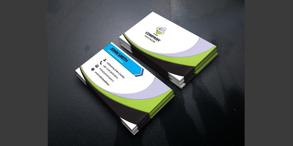100+ Free Business Cards PSD 218 Simple Corporate Business Card