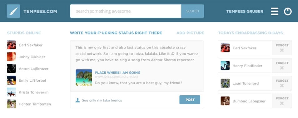 75+ Latest Free UI designs PSD 22 Social Network Header / Small Kit