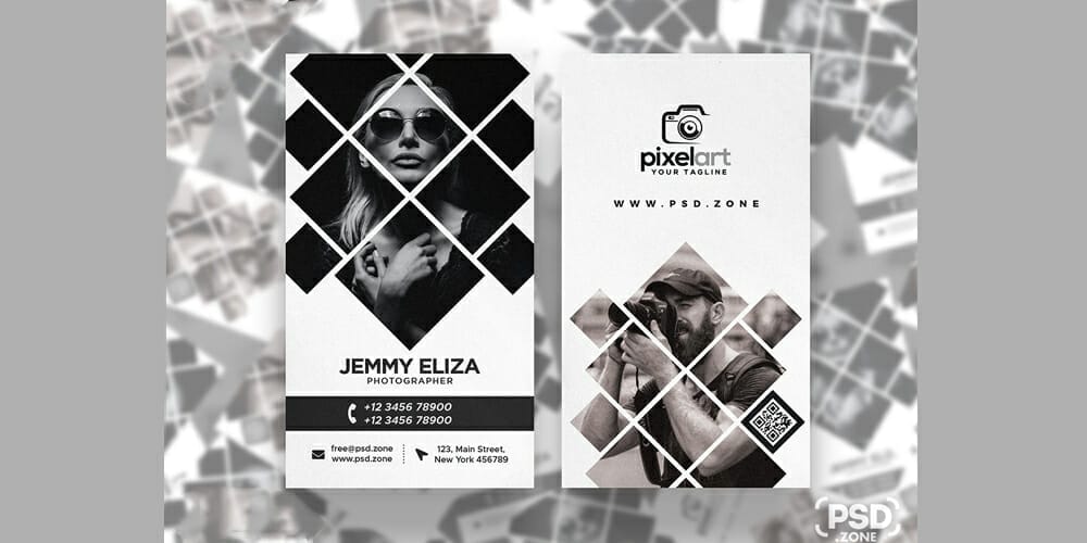 100+ Free Business Cards PSD 59 Stylish Photography Business Card Templates