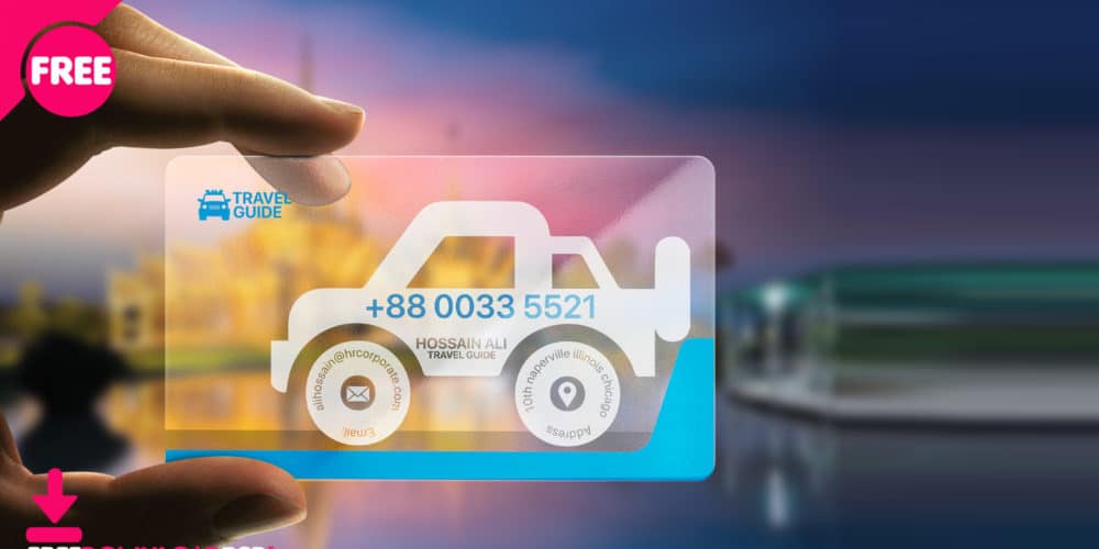 100+ Free Business Cards PSD 345 Travel Agency Business Card PSD