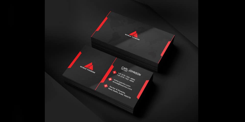 100+ Free Business Cards PSD 340 Travel Agent Business Card Template