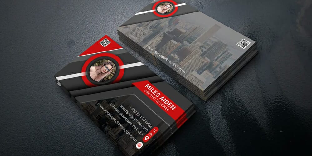 100+ Free Business Cards PSD 120 Two Side Business Card