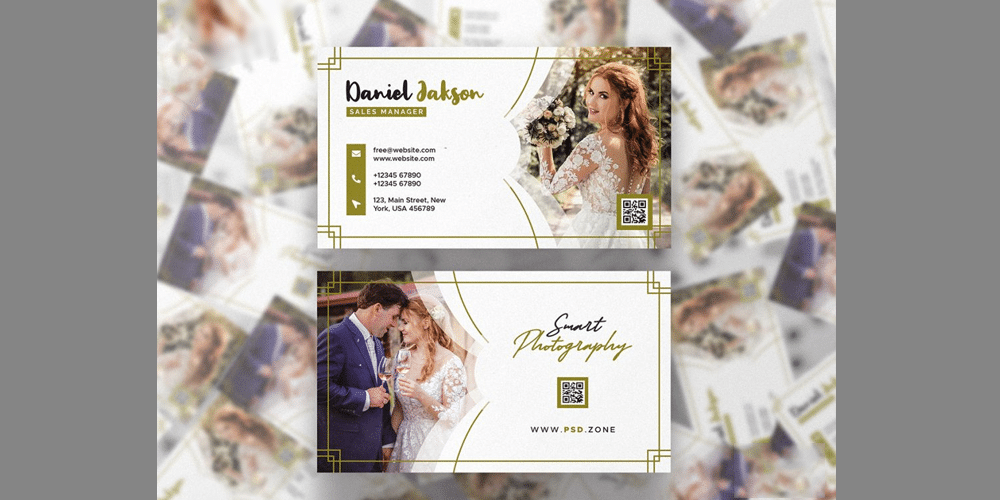 100+ Free Business Cards PSD 84 Wedding Photography Business Card PSD