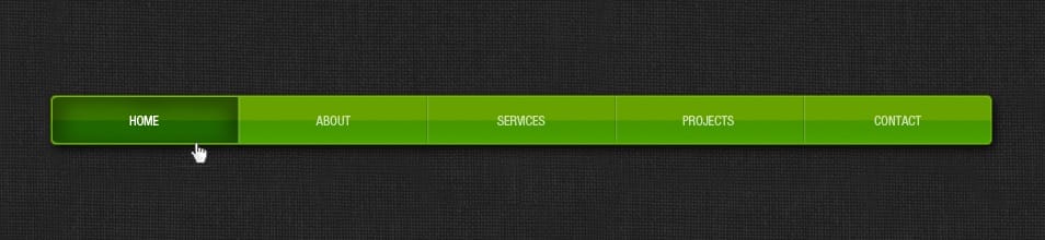 fine texture green navigation menu psd fine texture green navigation menu psd