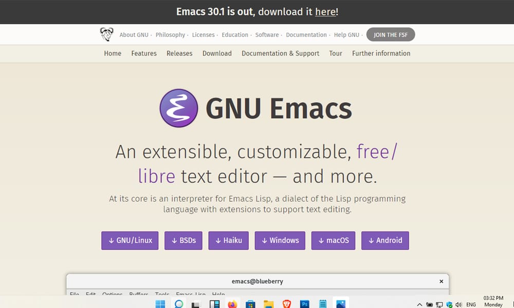 Best Free Code Editors For Developers 70 GNU Emacs