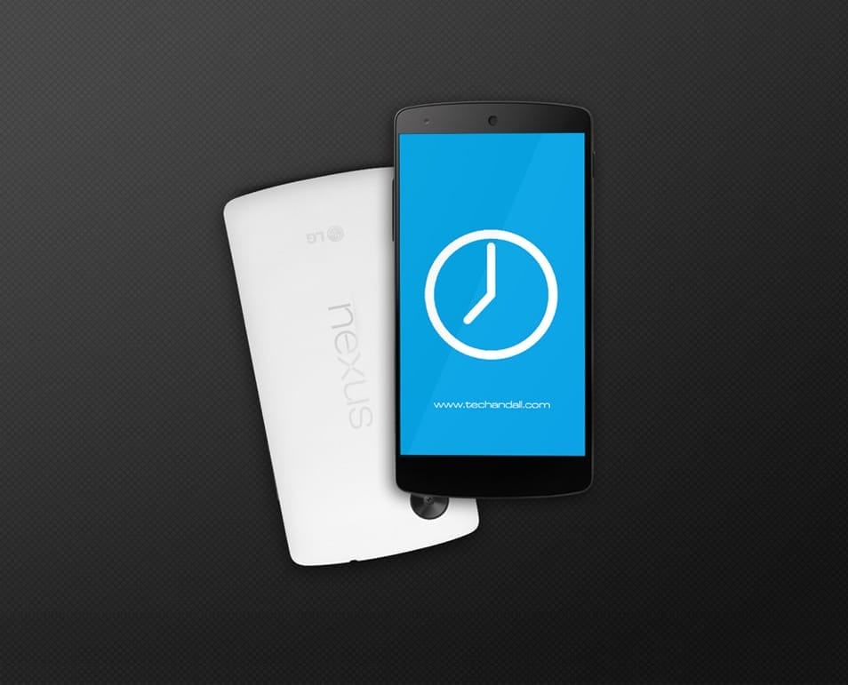 Google Nexus 5 Screen Mock up Google Nexus 5 Screen Mock up