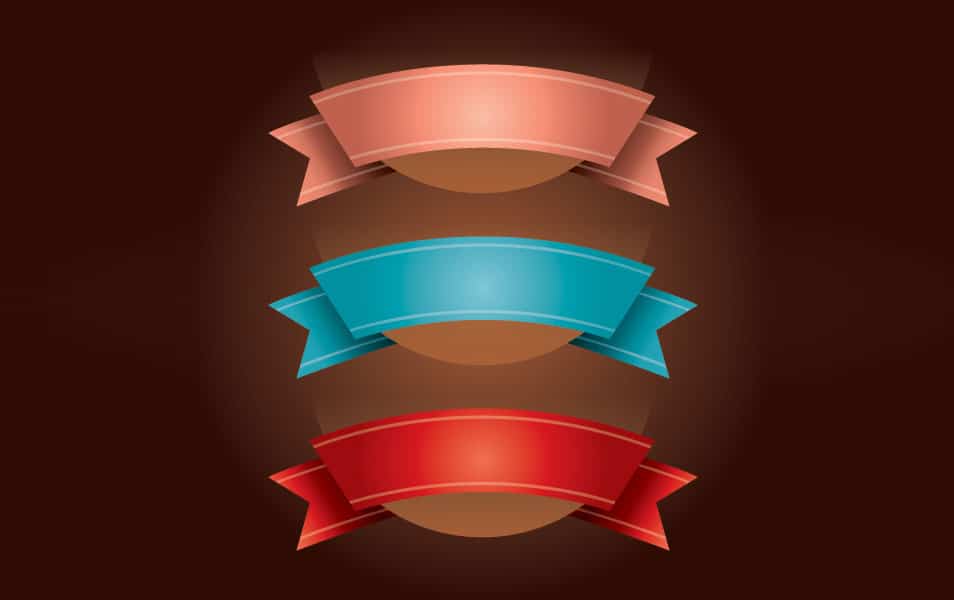 Ribbons Vector Graphic