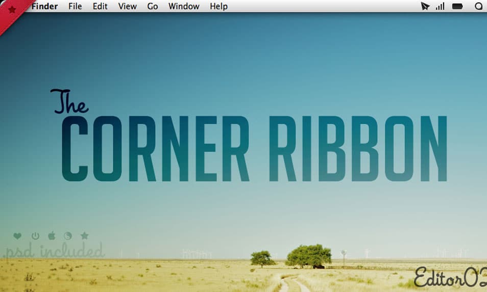 The Corner Ribbon