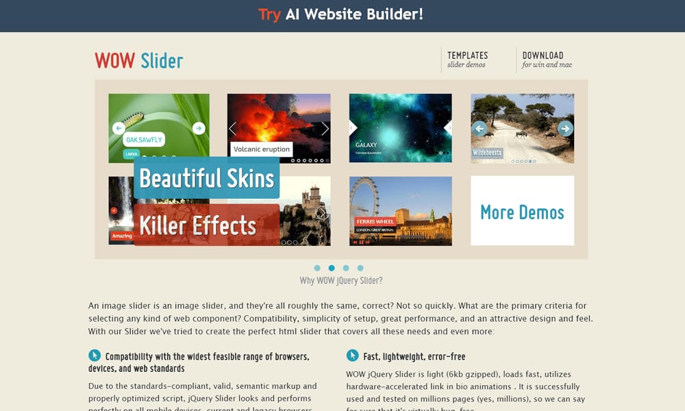 100+ Best jQuery Slider Plugins Free 105 WowSlider