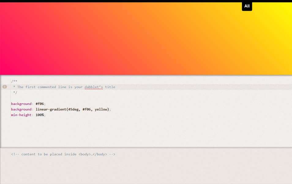 Best Free Code Editors For Developers 18 dabblet