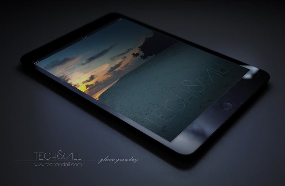 iPad Perspective Screen Mockup Gloomy Sunday iPad Perspective Screen Mockup Gloomy Sunday