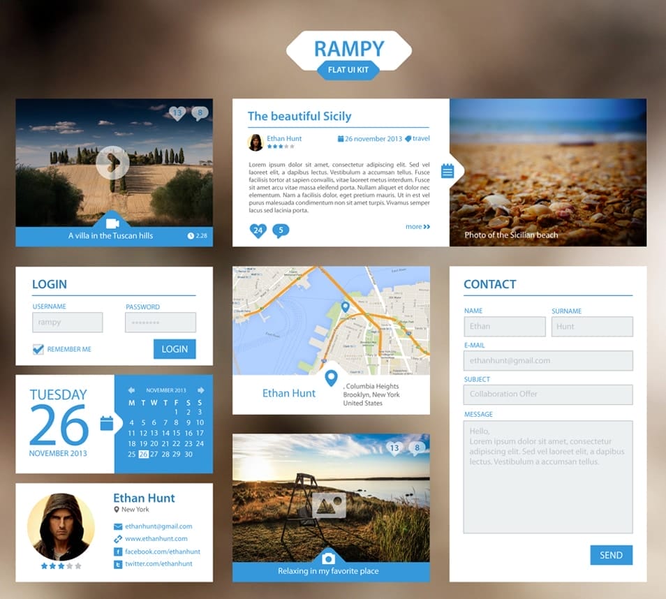 rampy flat ui kit rampy flat ui kit