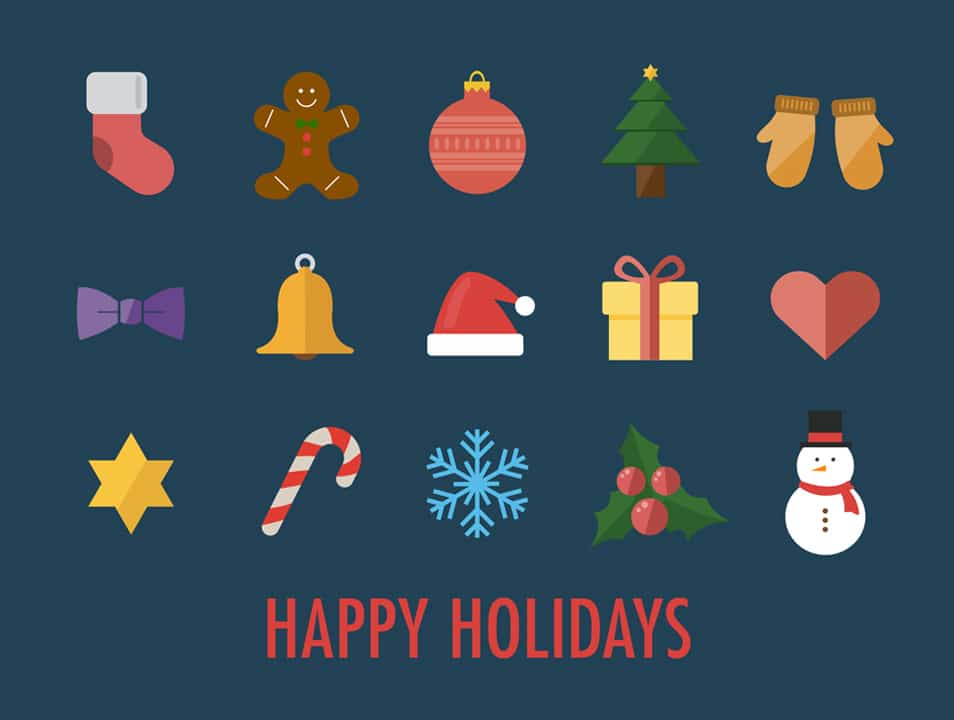 15 Christmas Icons