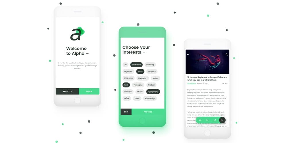 Alpha UI Kit