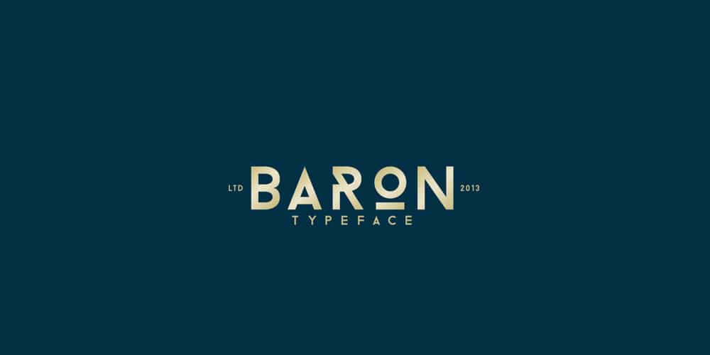 Latest Free Web Elements from November 2013 15 Baron Free Font