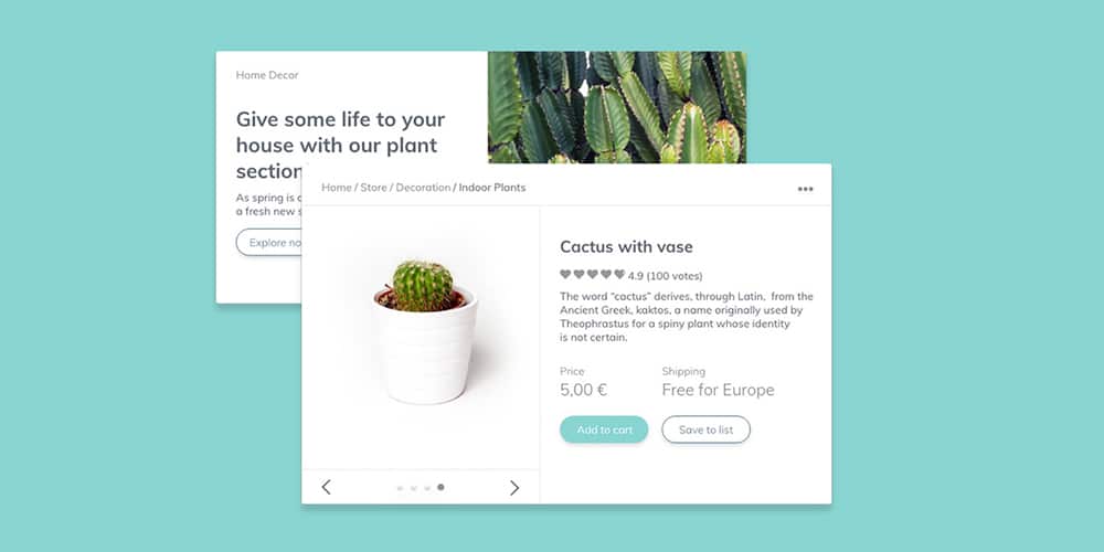 Cactaceae UI Kit