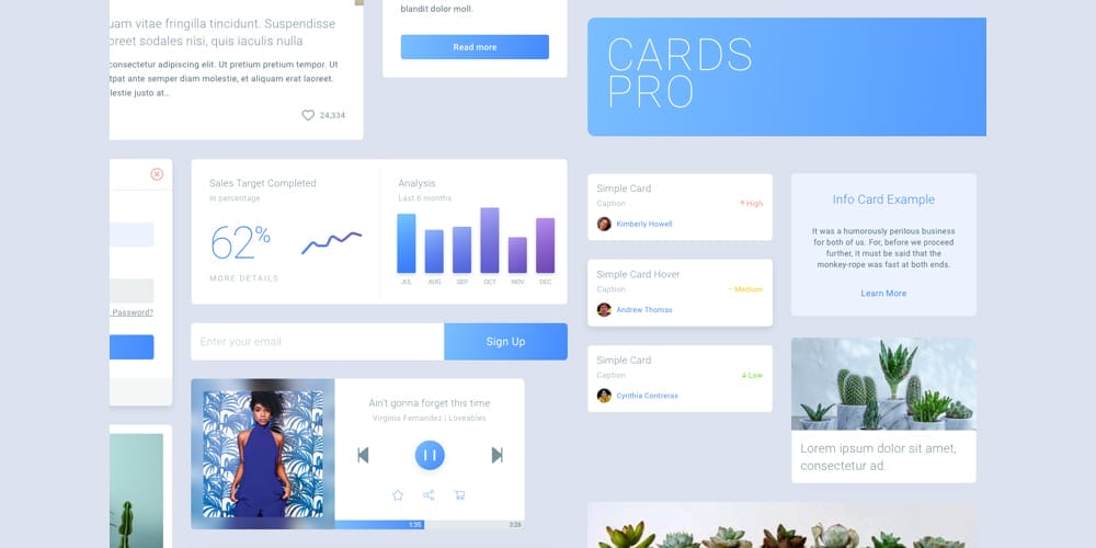 Cards Pro UI Kit