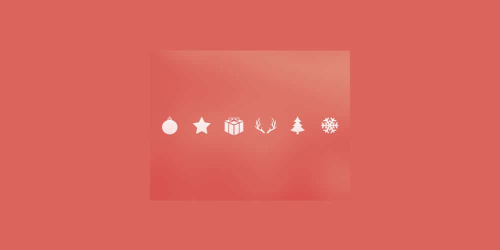 Free Christmas Greeting cards, Icons ,Decorative Elements,Backgrounds(PSD, AI) 17 Christmas Icons