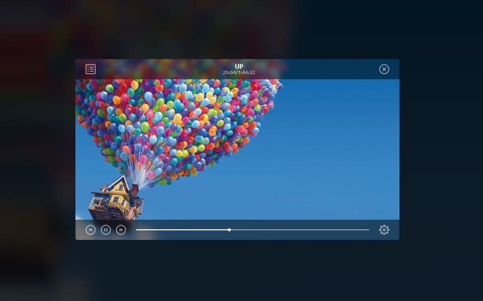 Flat Video Player PSD Flat Video Player PSD