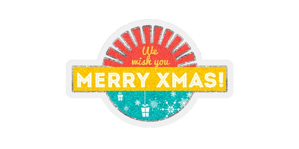 Free Christmas Greeting cards, Icons ,Decorative Elements,Backgrounds(PSD, AI) 24 Free Christmas Glitter Sticker Icons