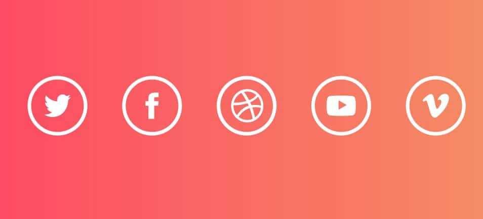 500+ Best Free Social Media Icon Sets 251 Free Social Icons