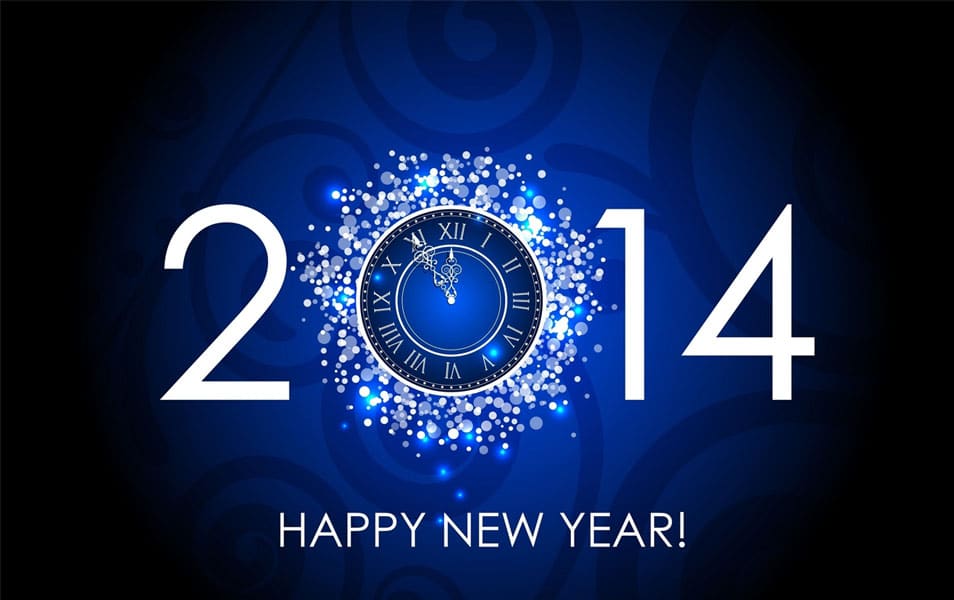 Happy New Year 2014 Wallpaper