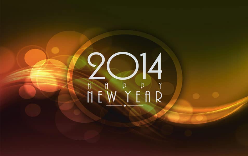 Happy new year 2014 hd wallpaper