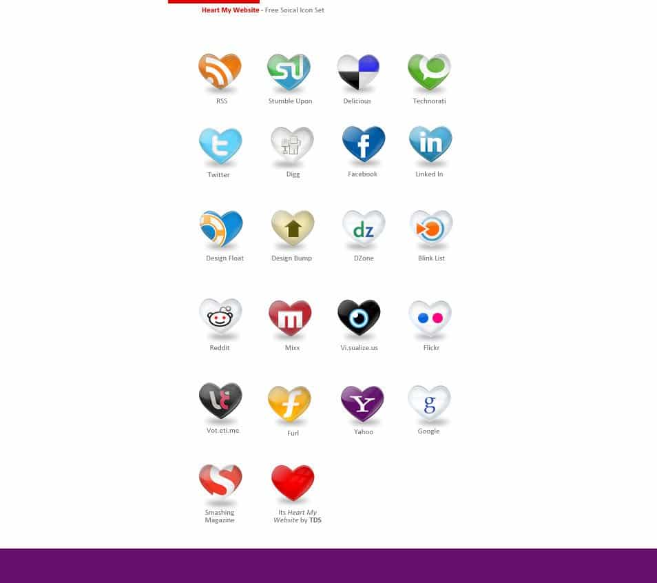 Heart: A Free Social Icon Set