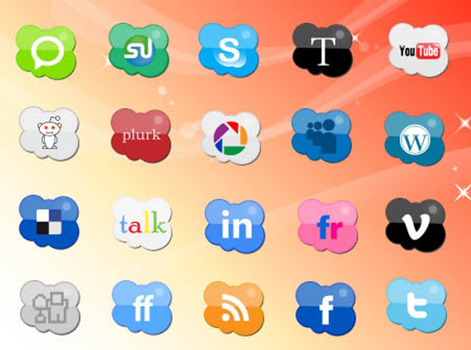 500+ Best Free Social Media Icon Sets 216 Icons Cloud