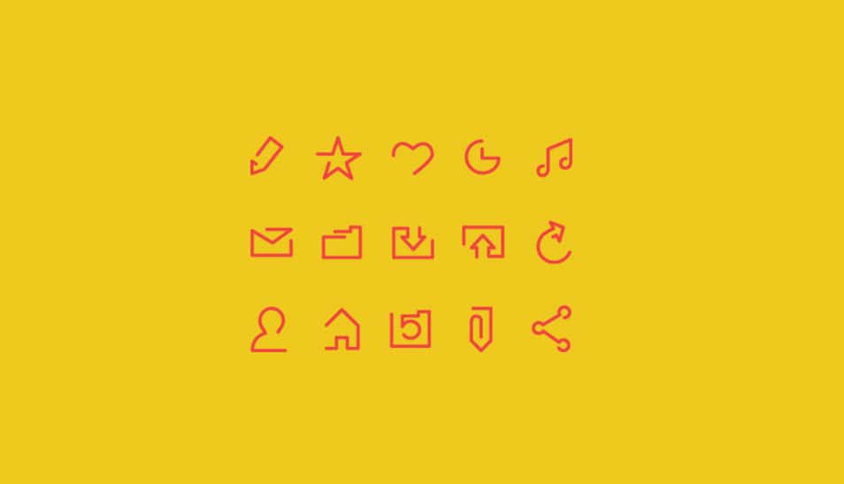 60+ Best Free Line Icon Sets 20 Line Icon Set