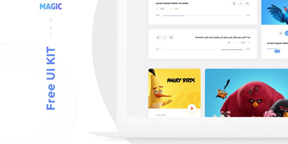 Magic Free UI Kit