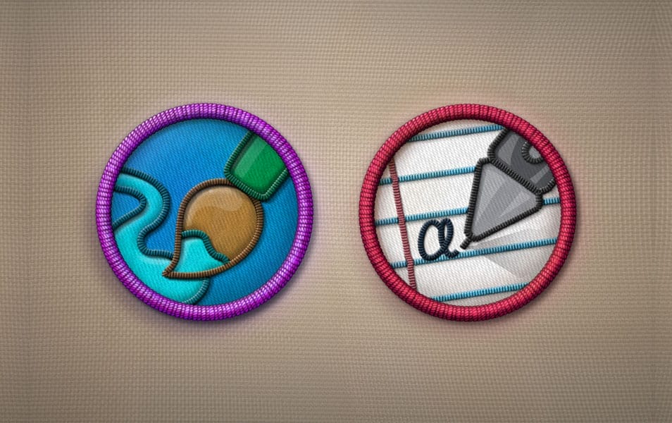 Merit Badges PSD - Part 2