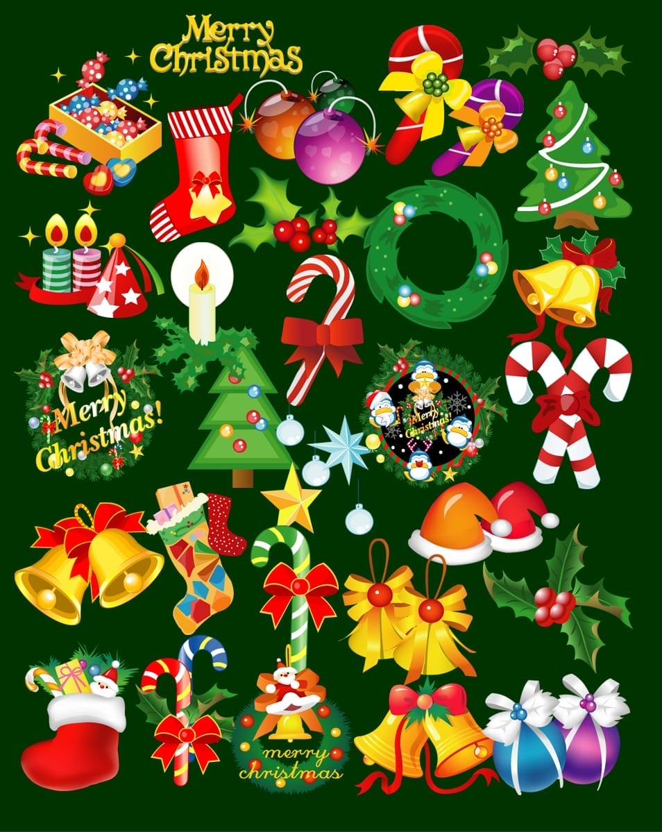 PSD Christmas Elements PSD Christmas Elements