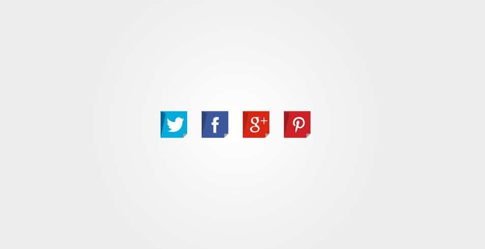 500+ Best Free Social Media Icon Sets 240 Paper Social Vector Icon