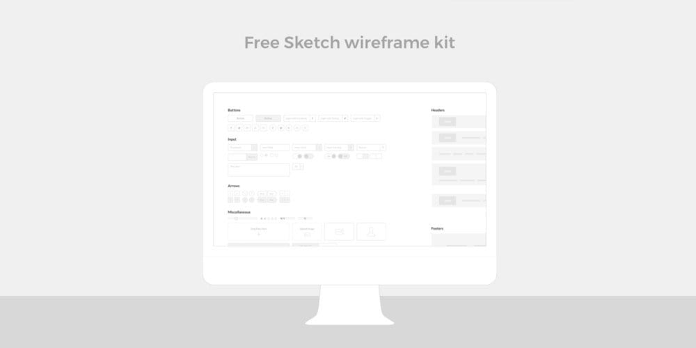 Sketch wireframe kit