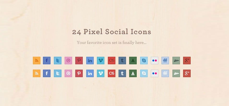 Social Media Icons Set